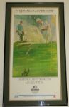 1991 National Championship Event Poster Signed by Mike Hill