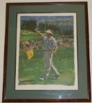 Limited Edition 19X25 Lithograph (#118/135) Signed by Fred Couples 
