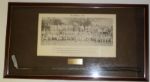 Framed 1934 Masters Photo w/ Store Model Horton Smith Putter