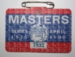 1976 Masters Tournament Badge