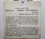 1976 Masters Tournament Badge