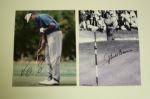 Signed 8x10 Photos from Former Masters Champs