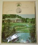 1965 PGA Championship Program Signed by Jack Nicklaus