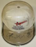 Autographed Cap: John Cook, Lyda Cook, Chris Riley and Others
