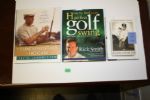 Set of 3 Autographed Golf Books