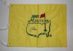 2005 Masters Flag Signed by Jack Nicklaus