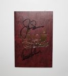 King and the Bear Score Card Signed by Jack Nicklaus/Arnold Palmer