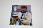 8x10 Photo Signed by Nick Faldo British Open Trophy Shot