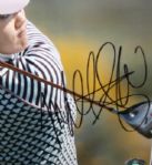 Three 8 X 10 Photos, one Signed of Michele Wie Deluxe Framed