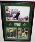 Payne Stewart Deluxe Framed Ensemble With Autograph PSA Certified