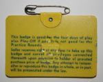 1973 Masters Tournament Badge