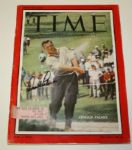 Arnold Palmer Signed Time Magazine