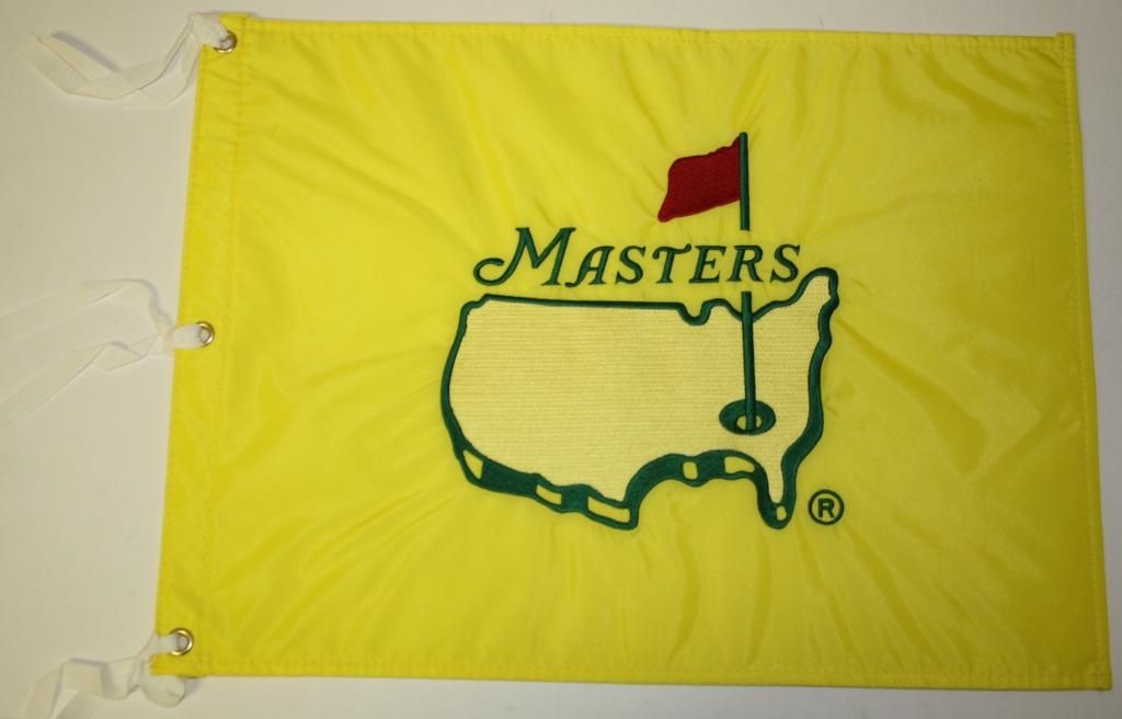 Lot Detail - 1997 Masters Embroidered Pin Flag