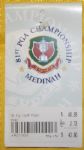 1999 PGA Medinah Flag with Original Price Label Tiger's Second Major Win