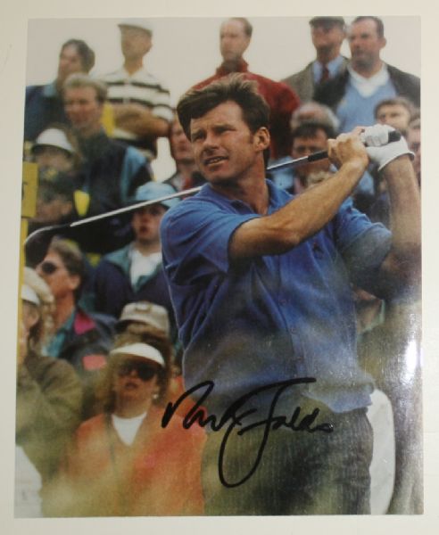 Nick Faldo Autographed 8x10 JSA COA