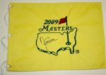 Angel Cabrera Autographed 2009 Masters Flag JSA COA