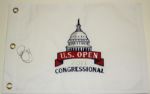 Rory McIlroy Autographed White  2011 US Open Flag