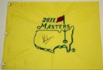 Charl Schwartzel Autographed 2011 Masters Pin Flag