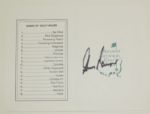 Gary Player Autographed Masters Scorecard