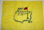 Gary Player Autographed 2007 Masters Pin Flag