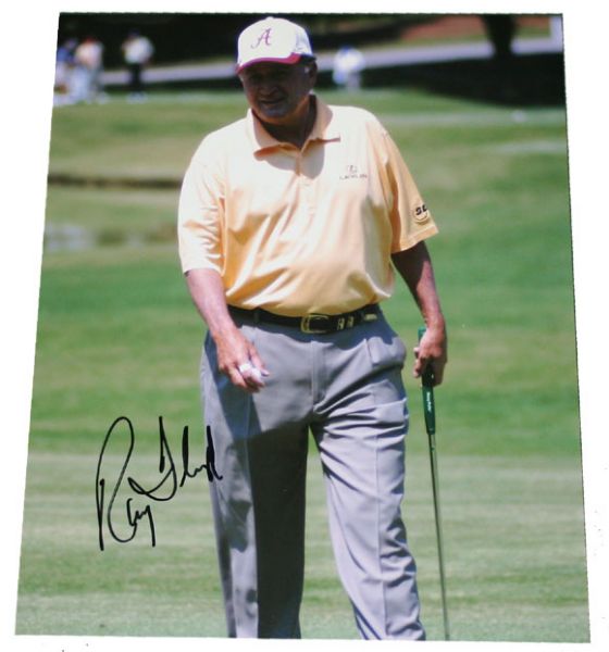 Ray Floyd signed 8 x 10 photo   JSA COA
