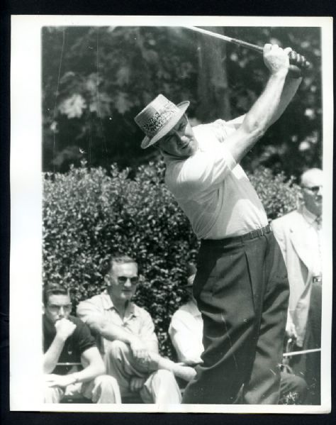 Sam Snead - Wire Photo 5/31/57 Sammys 9th Tee Drive SPORT Mag