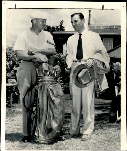 Ben Hogan at the Texas PGA Meet. Wire Photo - 5/8/1949