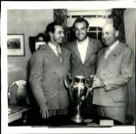 Sam Snead Wire Photo Trophy Inverness 3/30/1938