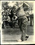 Sam Snead at Rich Denver Open. Wire Photo - 8/31/1957