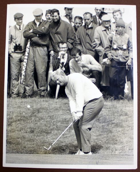 1969 British Open Jack Nicklaus 8x10 Wire Photo