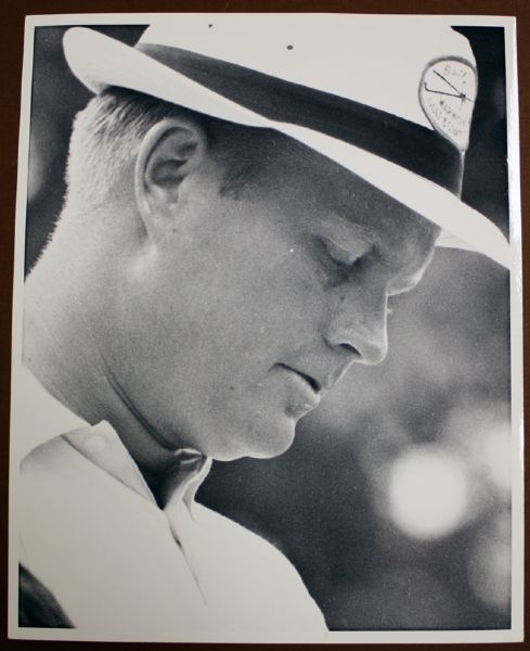 6-9-1965 Jack Nicklaus 8x10 Wire Photo