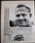 8-24-1965 Jack Nicklaus 8x10 Wire Photo