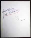 12-9-1964 Arnold Palmer and Jack Nicklaus 8x10 Wire Photo
