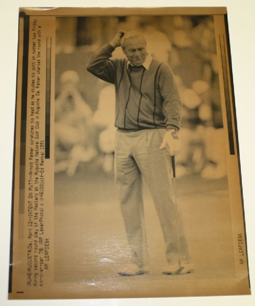 Five Arnold Palmer Wire Photos