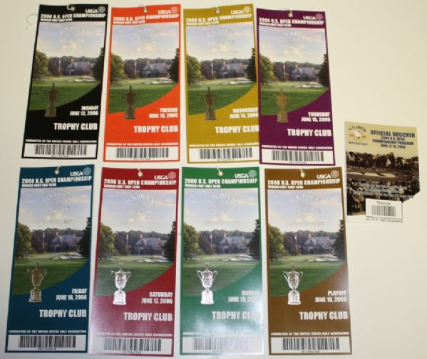 2006 US Open Ticket Set