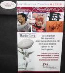 Jack Nicklaus 11 Photo Ensemble, one signed of Early career JSA Certification