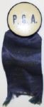 1934 US Open Badge & Ribbon With PGA Designation - Only Known Existing Example?