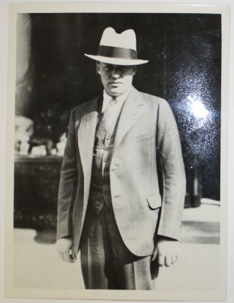 8/24/30 Bobby Jones International News Wire Photo W/Original Cutline Attached
