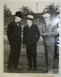 1931 A.P. Wire Photo Bobby Jones Arrives In Hollywood To Film His Golf Movies