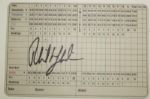 Phil Mickelson Autographed Baltusrol Scorecard JSA COA