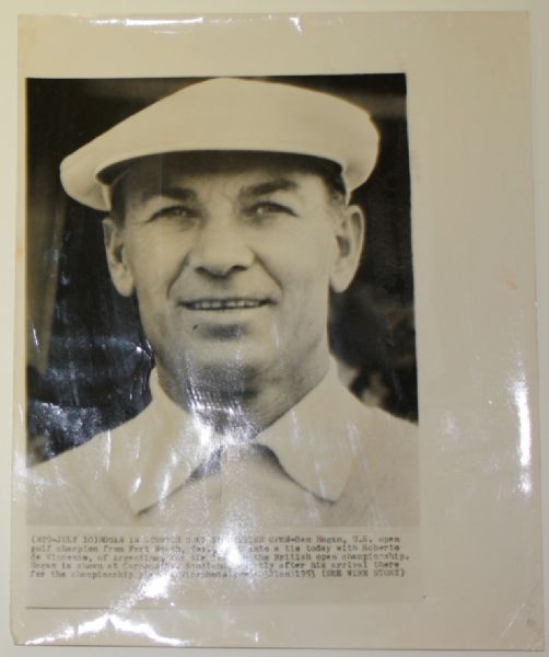 Ben Hogan Wire Photo - British Open