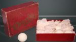 Ocobo Gutta Percha Golf Balls Pristine DOZEN in Original Box FINEST KNOWN 