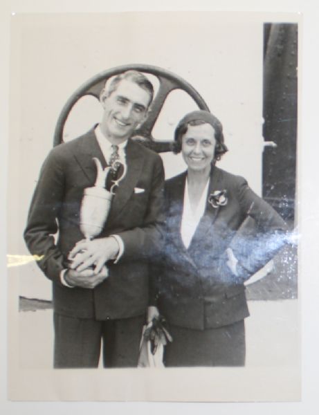 Tommy Armour Wire Photo - 1931 British Open 