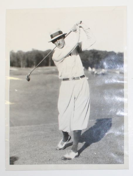 Tommy Armour Wire Photo - 1930 US Open