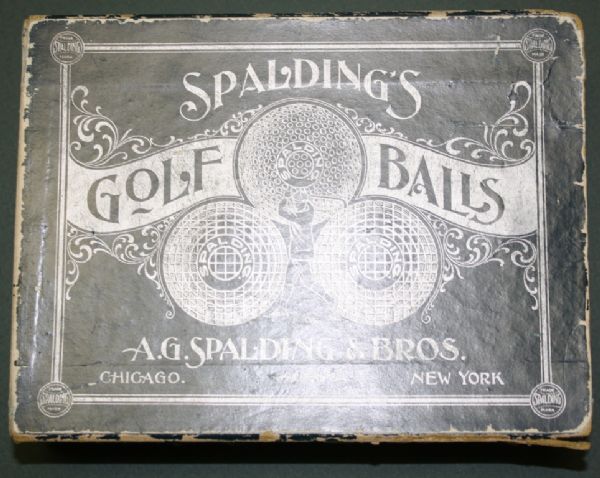 DOZEN of Spalding Mint Bramble Gutty Balls in ORIGINAL BOX! 