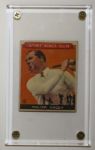 1933 Walter Hagen Goudey Card