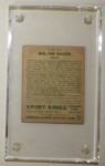 1933 Walter Hagen Goudey Card