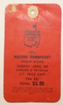 1951 Masters Tournament Badge Ben Hogans First Green Jacket