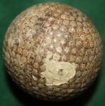 1905 The Pneumatic Goodyear Bramble with Rubber Core Golf Ball