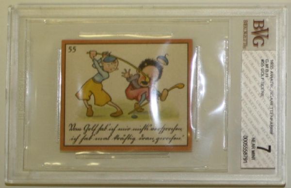 1935 Aviatik Zigarettenfabrik G. M. B. H. (Germany) Golf Card
